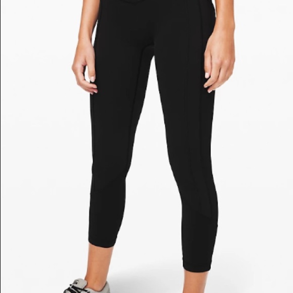lululemon All The Right Places Crop 23” (black)